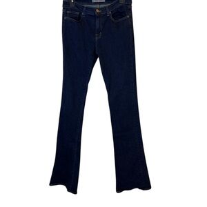 J Brand Dark Blue Flare Jeans